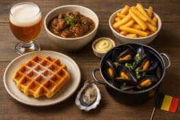 المطبخ البلجيكي بين التقاليد والابتكار: رحلة لذيذة عبر أطباق لا تُنسى