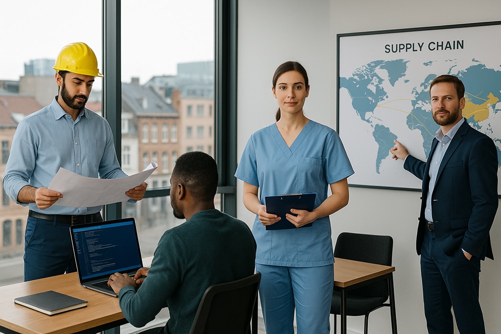 أكثر الوظائف المطلوبة في بلجيكا لعام 2025: فرص ذهبية في التكنولوجيا والصحة والهندسة والطاقة الخضراء