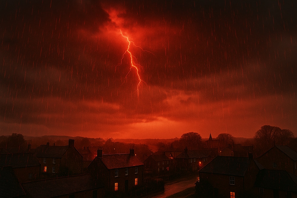 أمطار الدم: مشهد مرعب حيّر العلماء وأرعب الشعوب