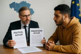 الفرق بين اللجوء السياسي والإنساني في بلجيكا 2025: شروط وأمثلة واقعية