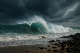 تسونامي صغير يحدث بلا زلزال… لغز حيّر العلماء