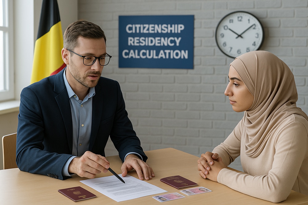كيفية حساب مدة الإقامة القانونية المطلوبة للحصول على الجنسية البلجيكية 2025