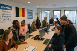 دليل مراكز الاستقبال في بلجيكا 2025: أماكن الخدمات والدعم للاجئين والمهاجرين