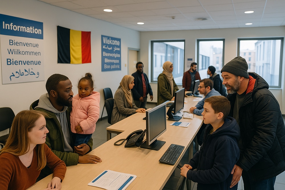 دليل مراكز الاستقبال في بلجيكا 2025: أماكن الخدمات والدعم للاجئين والمهاجرين
