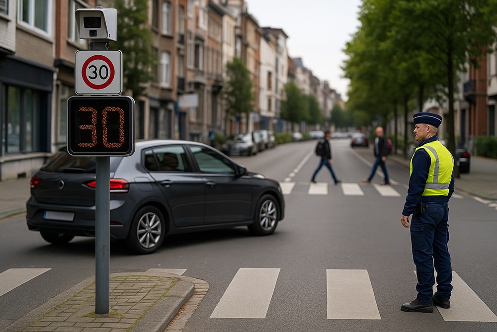 قوانين السير والغرامات الجديدة في بلجيكا 2025: إجراءات صارمة لزيادة السلامة وتقليل الحوادث المرورية