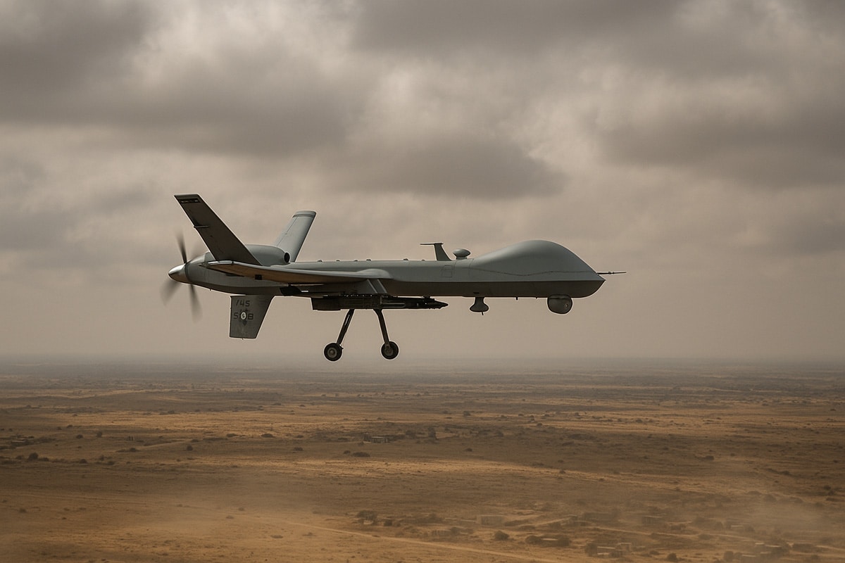 الولايات المتحدة تنشر طائرات مسيّرة فوق غزة لمراقبة الهدنة مع إسرائيل