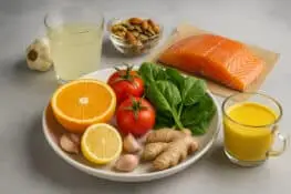 أطعمة تقوّي المناعة وتقلل الالتهابات: الدليل اليومي لصحة أفضل