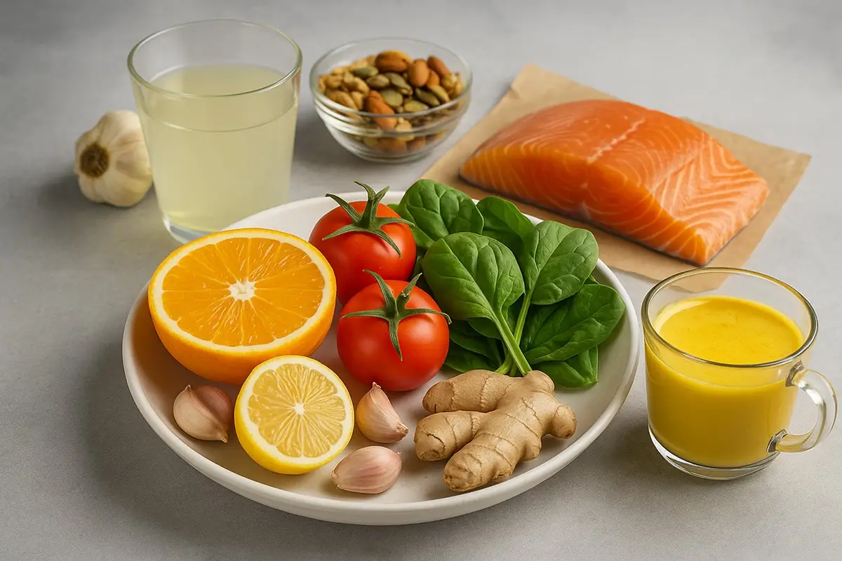 أطعمة تقوّي المناعة وتقلل الالتهابات: الدليل اليومي لصحة أفضل