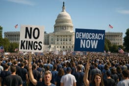 ملايين الأميركيين في الشوارع: حركة “No Kings” تتحدى ترامب