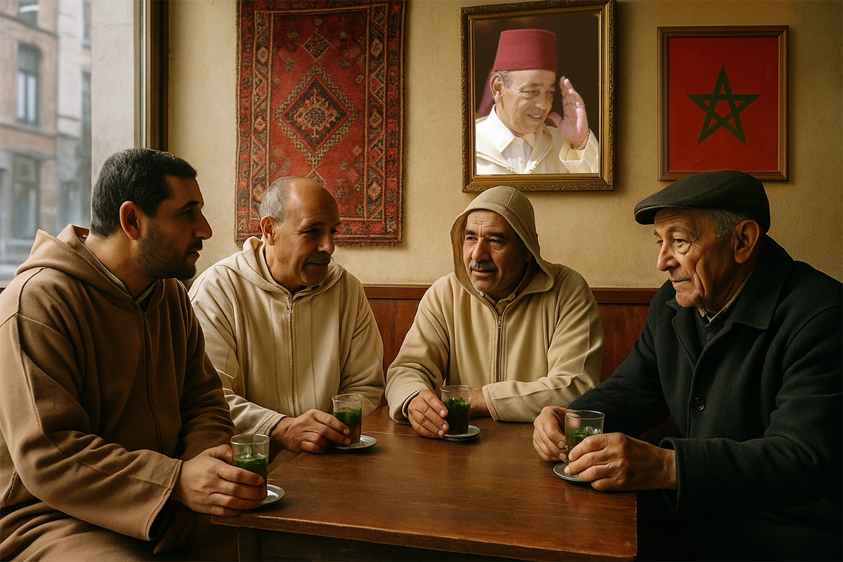 أول مقهى مغربي في بروكسل: لقاء الجالية بين القهوة والهوية