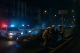 حادث عنيف في بروكسل بعد مطاردة الشرطة لسائق يشتبه بتورطه في المخدرات