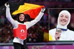 سارة شعاري… البطلة البلجيكية المغربية التي خطفت قلوب عشاق التايكواندو