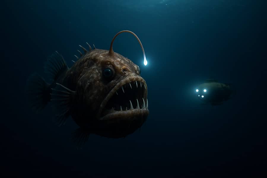 مخلوقات نادرة ومرعبة اكتشفها العلماء في أعماق البحار