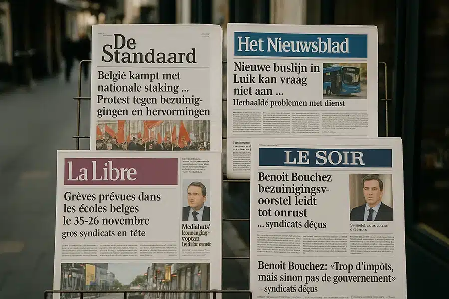 أخبار بلجيكا اليوم تحت ضغط الإضرابات وتصاعد التوتر في القطاعات الحيوية