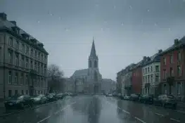 الطقس في بلجيكا اليوم تساقط الأمطار والثلوج بأجواء شتوية