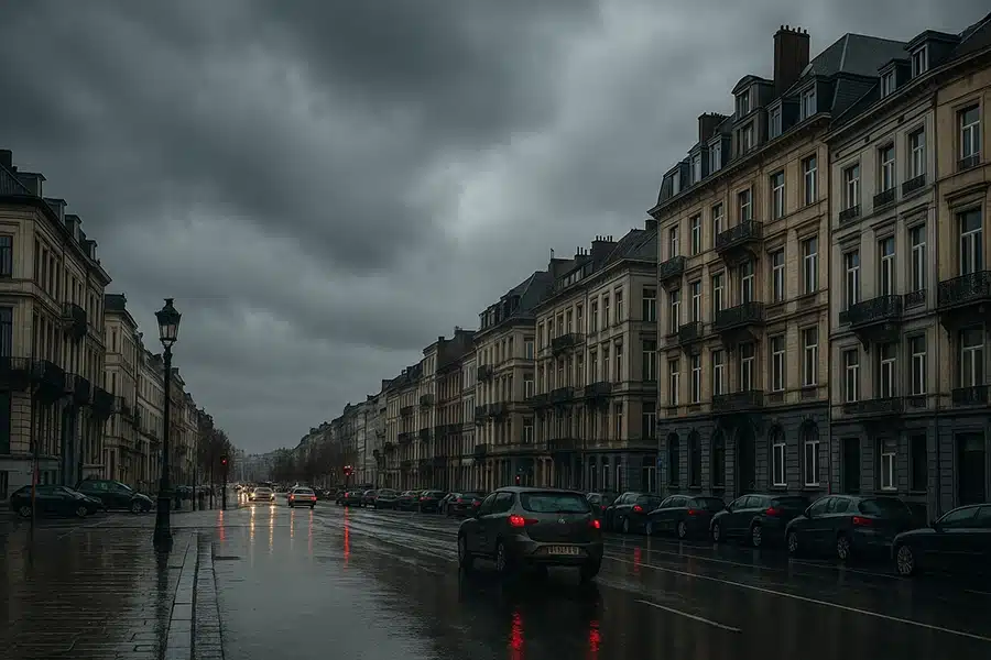 الطقس في بلجيكا اليوم الجمعة أجواء غائمة مع أمطار متفرقة