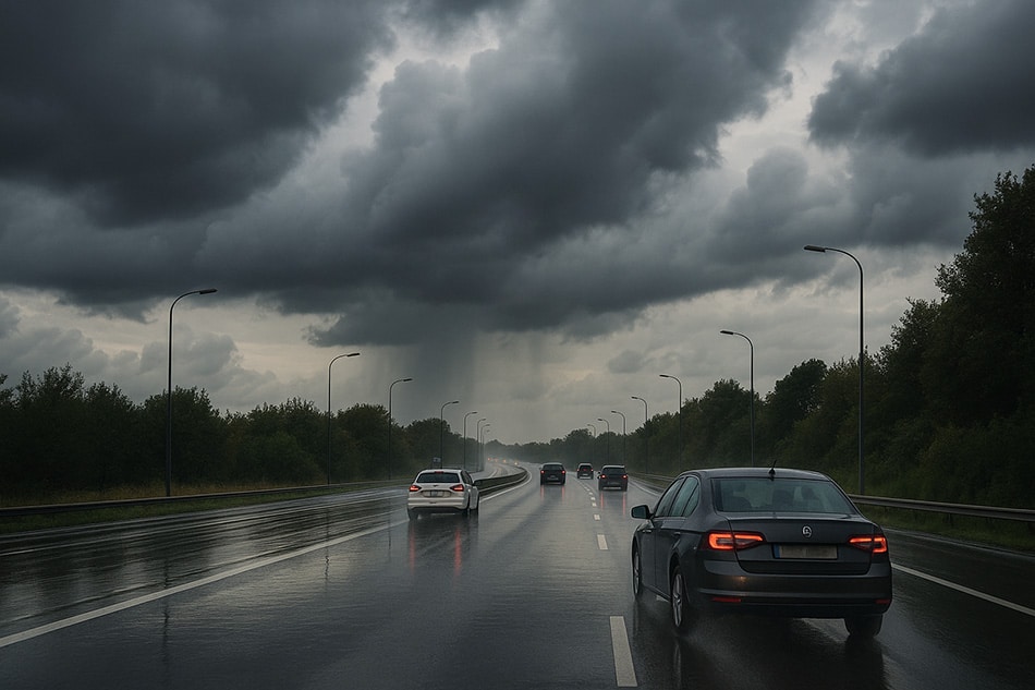 حالة الطقس في بلجيكا اليوم: أمطار متفرقة ورياح قوية في الشمال