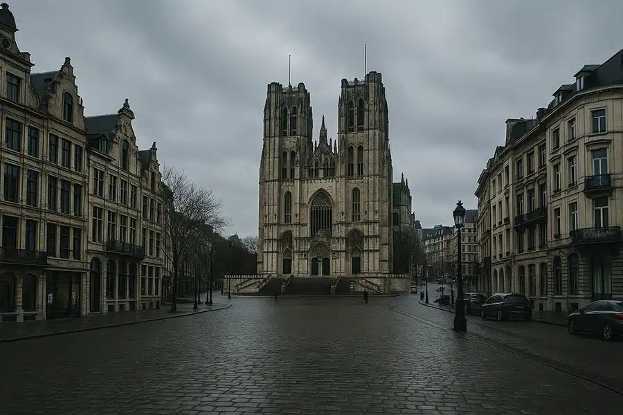 الطقس في بلجيكا اليوم يبدأ ببرودة قوية وغيوم كثيفة