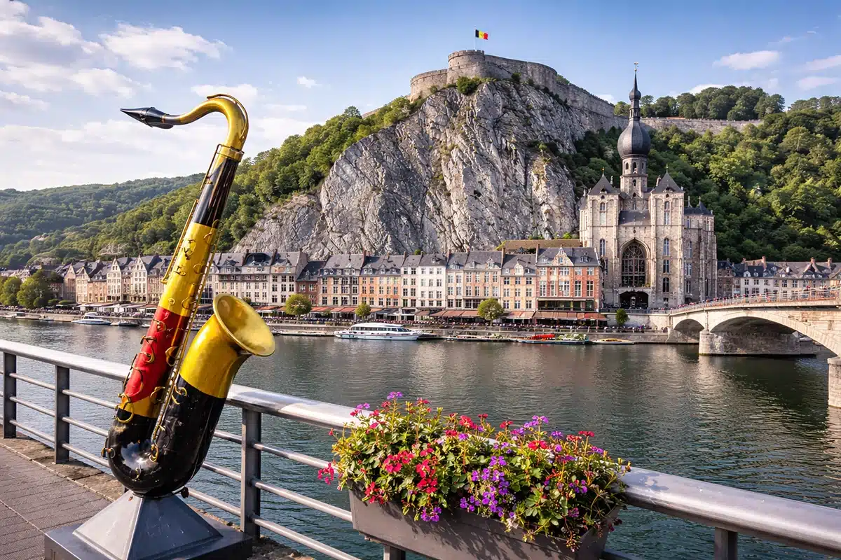 السياحة في دينان: مدينة الساكسفون والمشهد الجبلي المذهل في بلجيكا