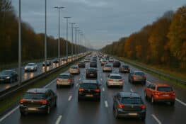 حالة الطرق في بلجيكا اليوم: انسيابية صباحية وحذر بسبب الرطوبة