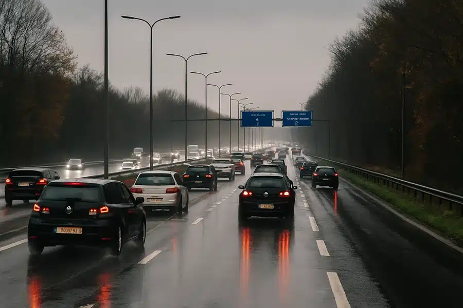 حركة المرور في بلجيكا اليوم: اختناقات صباحية على محاور بروكسل وفلاندرز