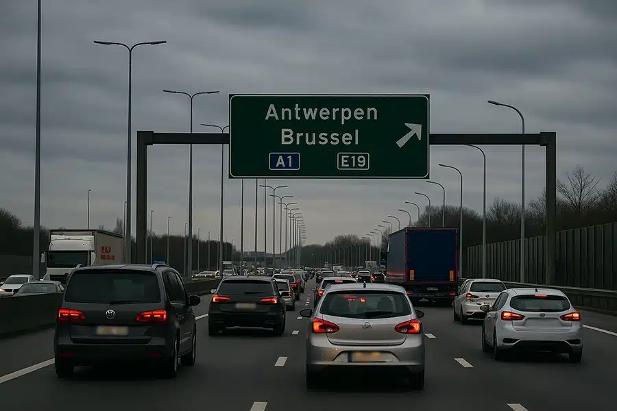 حركة المرور في بلجيكا اليوم: أشغال أنفاق وضغط محلي حول بروكسل وأنتويرب