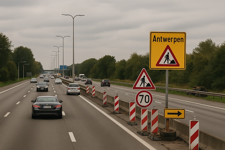 حالة الطرق في بلجيكا: ازدحام خفيف صباحًا وتحسّن تدريجي في العاصمة