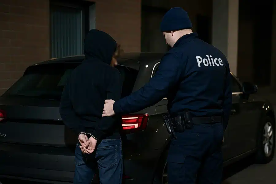 توقيف قاصر متلبسا بسرقة سيارة في كوكيلبرغ غرب بروكسل