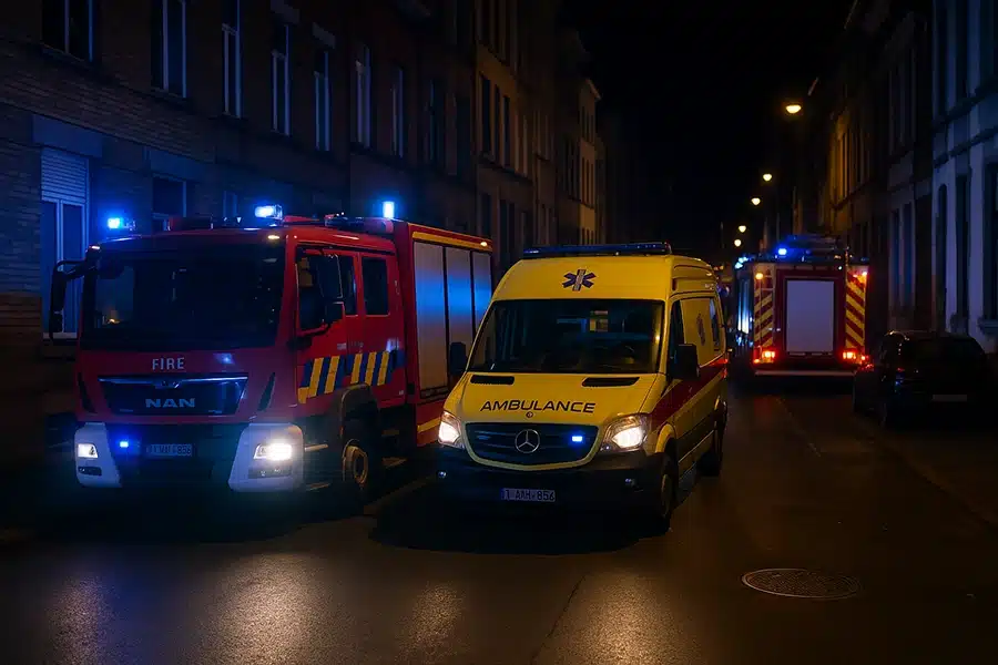 تسمم غاز خطير في بروكسل ينقل 13 شخصا إلى المستشفى