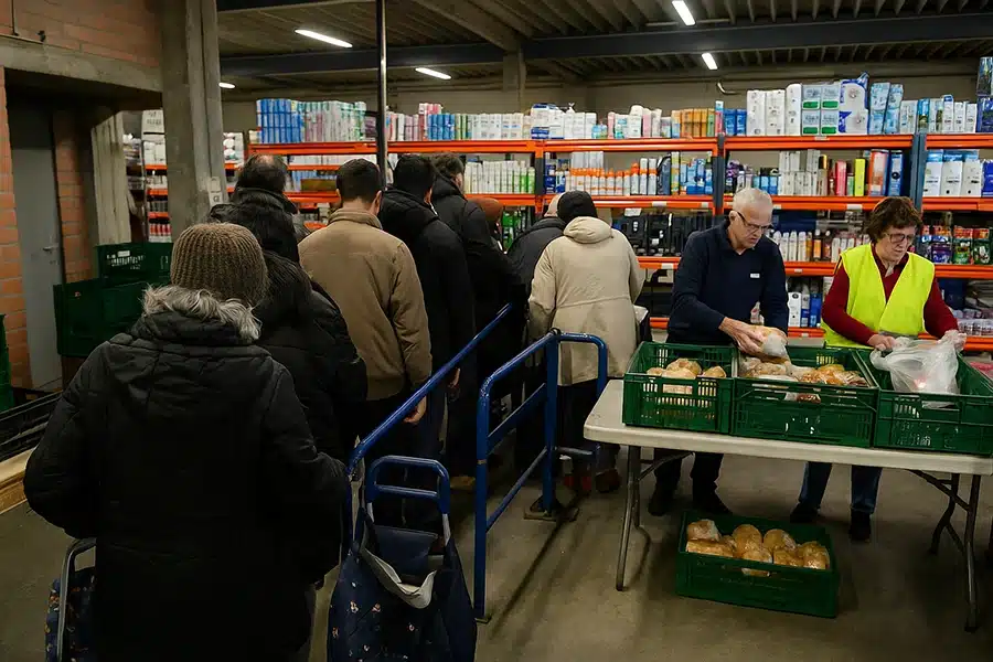 أزمة خانقة تضرب بنوك الطعام في أنتويرب بعد تراجع الدعم الأوروبي