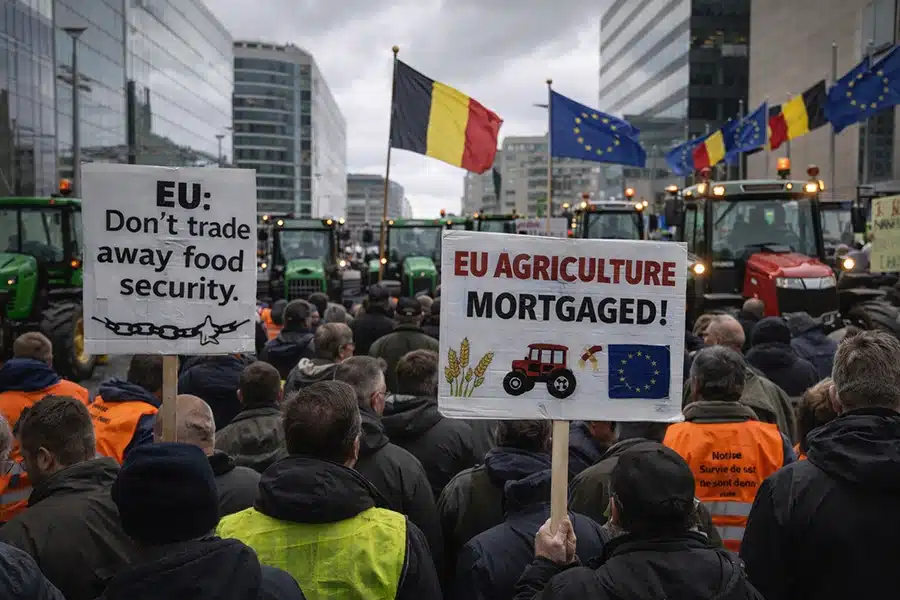 سياسات الاتحاد الأوروبي تثير غضب المزارعين في بروكسل… ماذا يعني هذا لك؟
