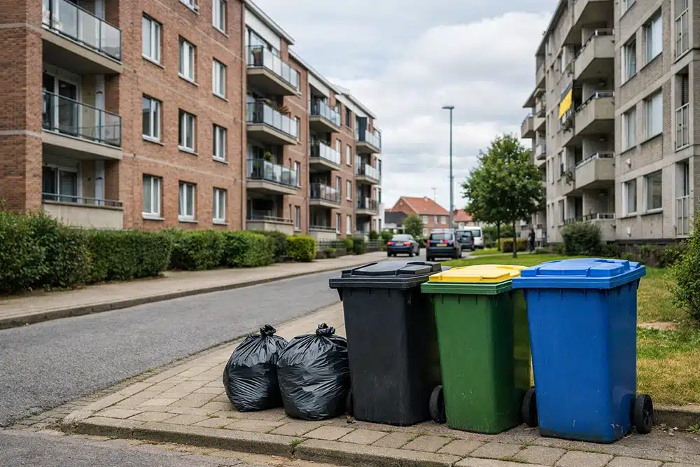 فلاندرز توسع وسائل مراقبة الاحتيال في السكن الاجتماعي عبر النفايات المنزلية