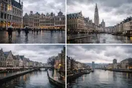 الطقس في بلجيكا اليوم أجواء شتوية غائمة ودرجات حرارة معتدلة