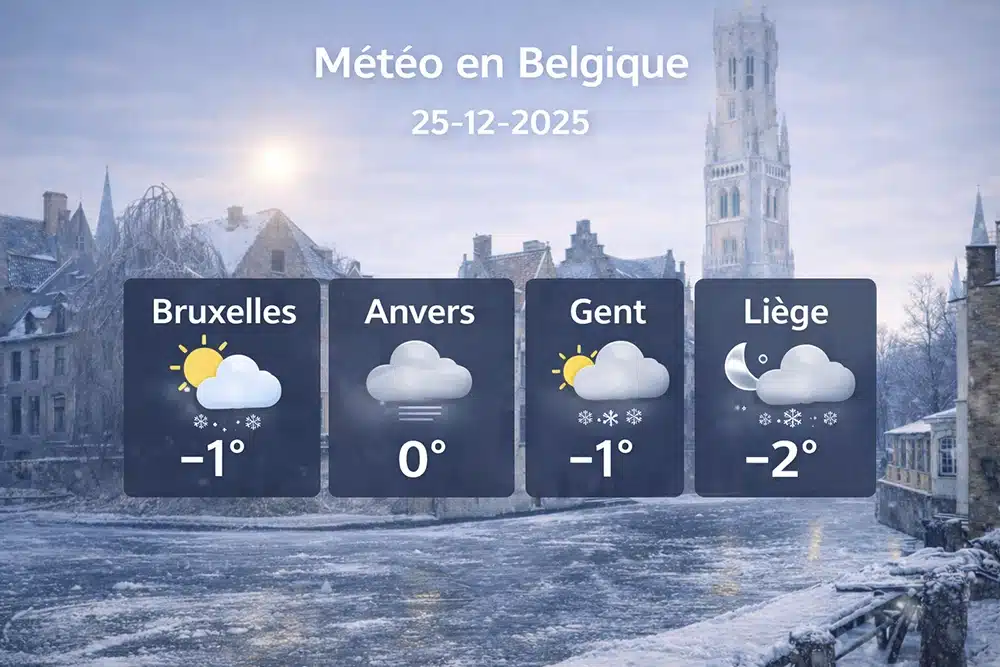 الطقس في بلجيكا اليوم: برد قارس وصقيع ليلي في عدة مناطق