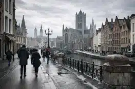 الطقس في بلجيكا اليوم شمس جنوبا وغيوم شمالا مع برودة ملحوظة