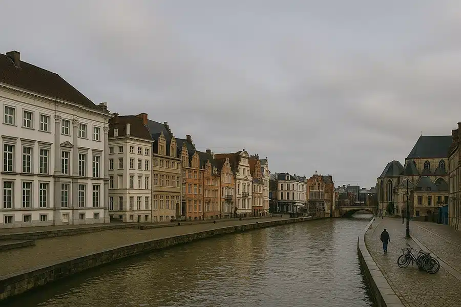 الطقس في بلجيكا اليوم أجواء غائمة وزخات متفرقة بعد الظهر