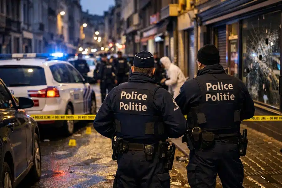 رقم قياسي جديد لإطلاق النار في بروكسل خلال عام واحد