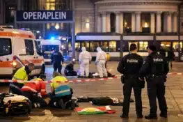 ستة جرحى في حادث طعن خلال تظاهرة وسط انتويرب