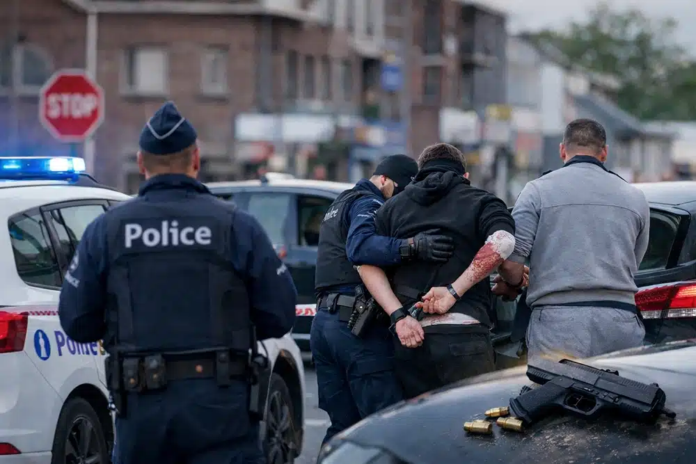 مطاردة وإطلاق نار في موسكرون تنتهي بتوقيفات قضائية