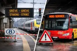 إضراب واسع يربك النقل العمومي في بلجيكا بين 26 و30 يناير