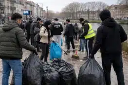 في أول السنة.. شباب مولنبيك يفاجئون الجميع بحملة تنظيف تغير الصورة النمطية