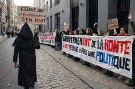 مسيرة شعبية في بروكسل دفاعا عن المدرسة ومستقبل الشباب