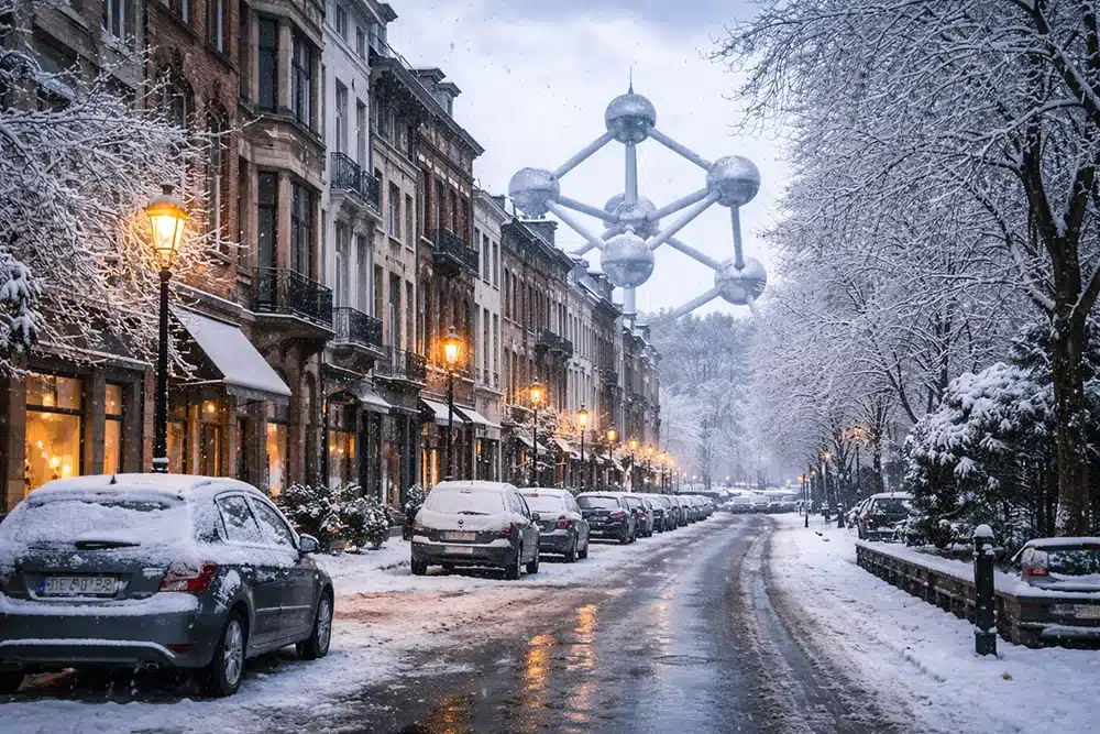 الطقس في بلجيكا اليوم: ثلوج صباحية أخيرة وبرد قارس مستمر