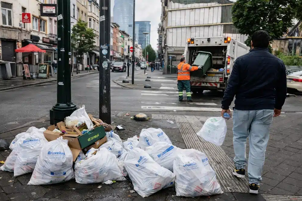 النظافة في بروكسل: تشديد العقوبات دون رفع ثمن أكياس النفايات