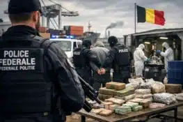 جرائم المخدرات تواصل استنزاف قدرات الشرطة الفيدرالية في بلجيكا