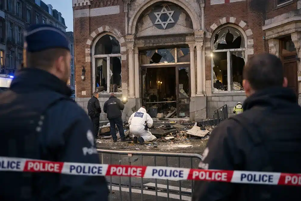انفجار يضرب كنيس لييج ويعيد القلق حول أمن دور العبادة