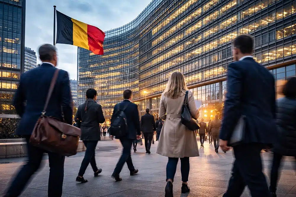 ارتفاع أسعار الطاقة قد يسرع زيادة أجور الموظفين في بلجيكا