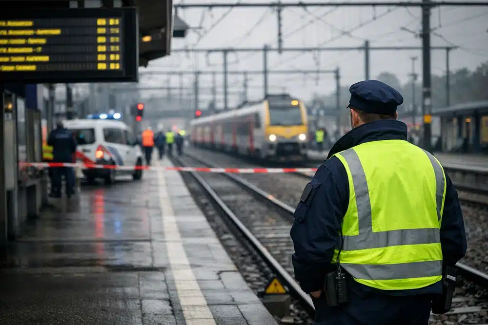 توقف حركة القطارات بين بروكسل وانتويرب بعد حادث مفاجئ